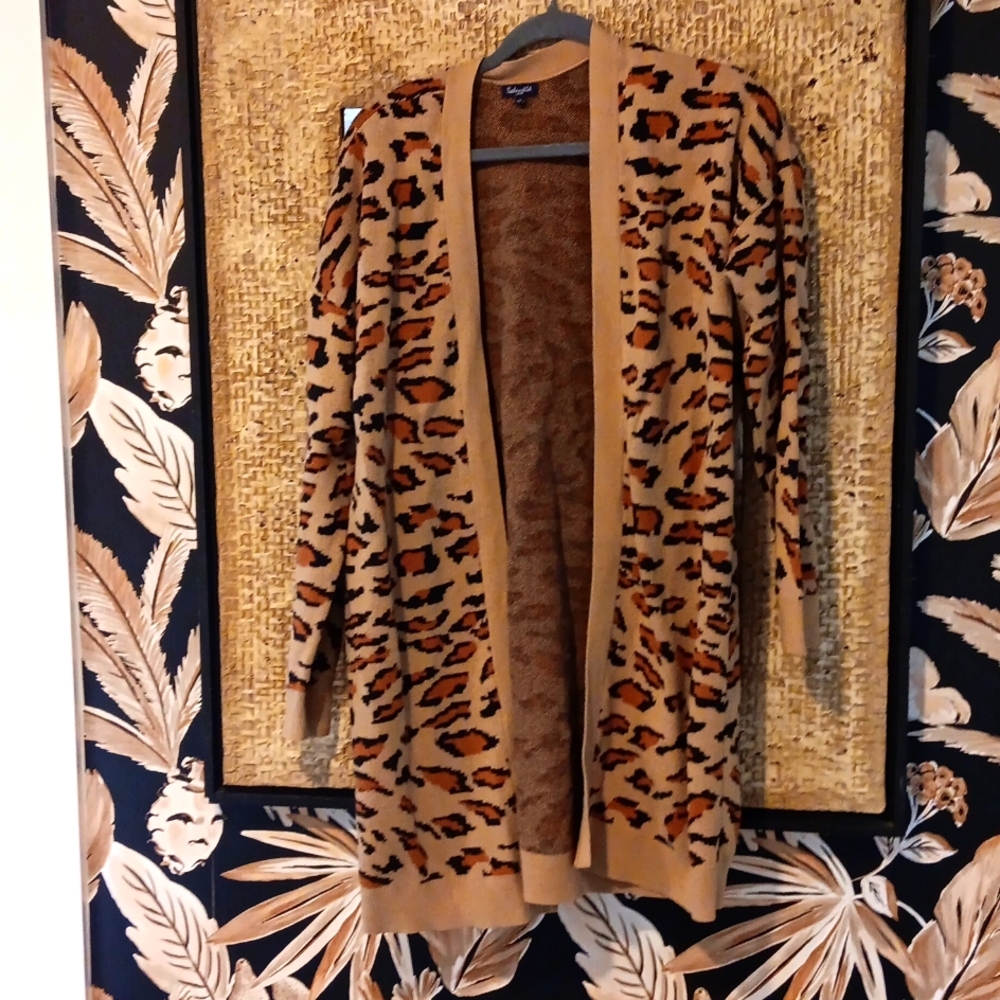 Splendid Animal Print Sweater